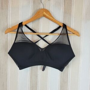 Victoria's Secret Incredible Lightweight Max Bra Black‎ Size 32DD No Underwire